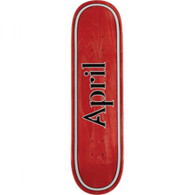 APRIL AP OG LOGO DECK-8.5 RED/BLK/WHT