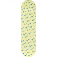 APRIL ONEILL SCRIPT LOGO DECK-8.5 YELLOW