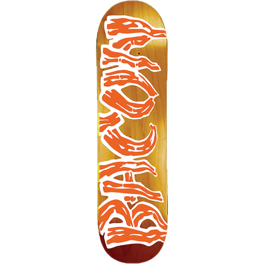 BACON LOGO DECK-8.25 ASST.STAIN/ORANGE LOGO