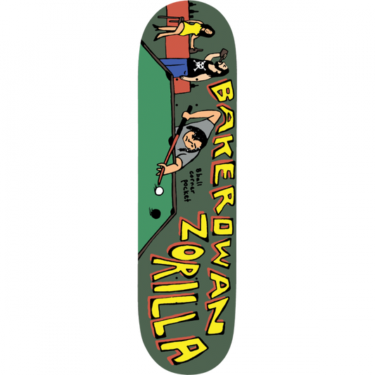 BAKER ZORILLA 8 BALL CORNER POCKET DECK-8.5