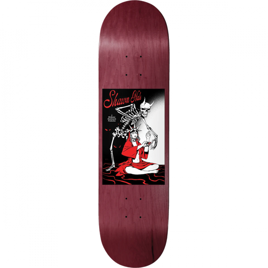BH HALE LIFE GIVES DEATH DECK-8.5 BURGUNDY