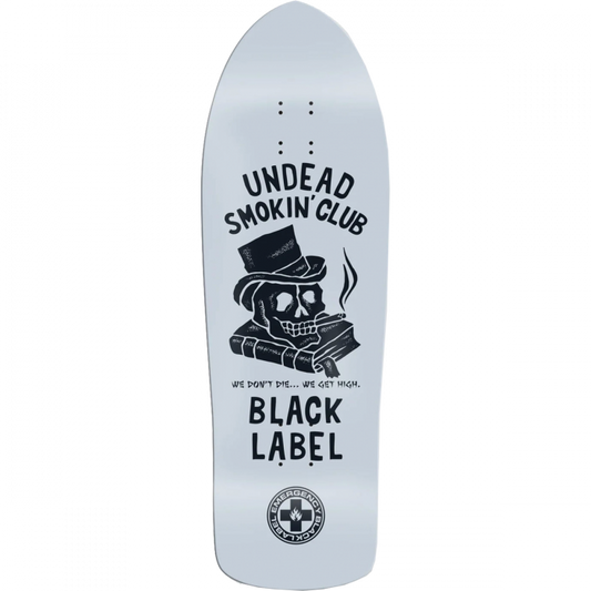 BLL UNDEAD SMOKIN CLUB RIKY DECK-10.2X31.5 WHT DIP