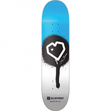 BLUEPRINT SKY BROWN MLSL DECK-8.25 BLUE/WHT
