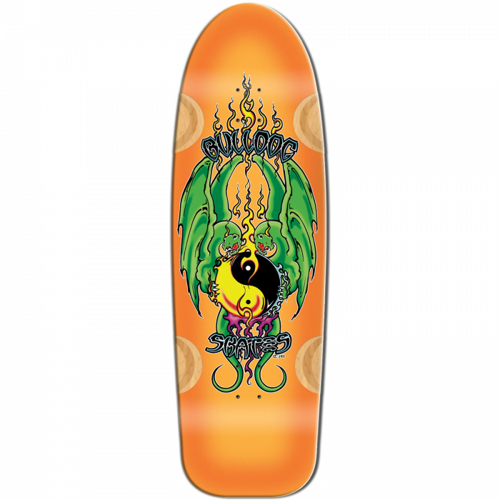 BULLDOG BEAMER DECK-10.75X34.56 ORANGE