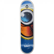 BURNKIT VISUALIZE DECK-8.0 BLUE/WHITE
