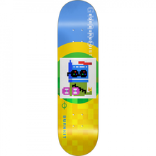 BURNKIT BURNQUIST GNARS DECK-8.25 GREEN/YELLOW