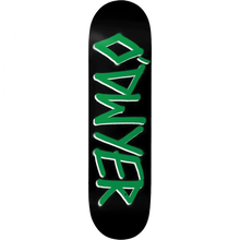 DW O’DWYER GANG NAME DECK-8.25 BLK/GRN