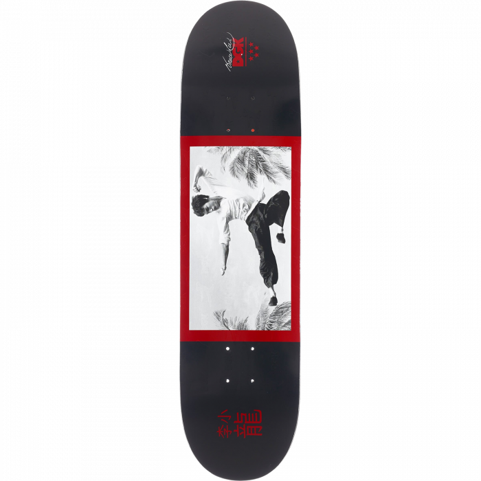 DGK BRUCE LEE FLYING MAN DECK-8.06 BLACK
