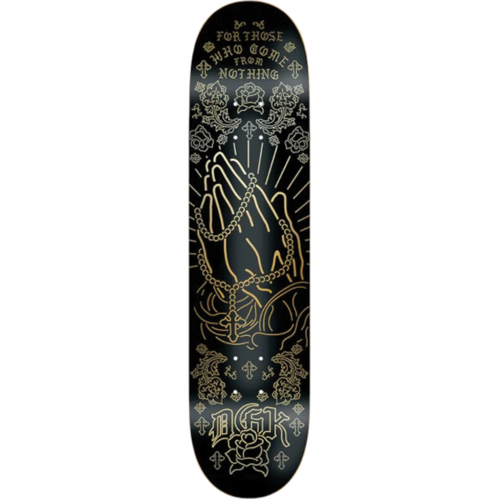 DGK CONFESSION DECK-8.5 GOLD FOIL