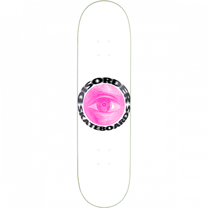DISORDER BLURRY VISION DECK-8.0 WHITE