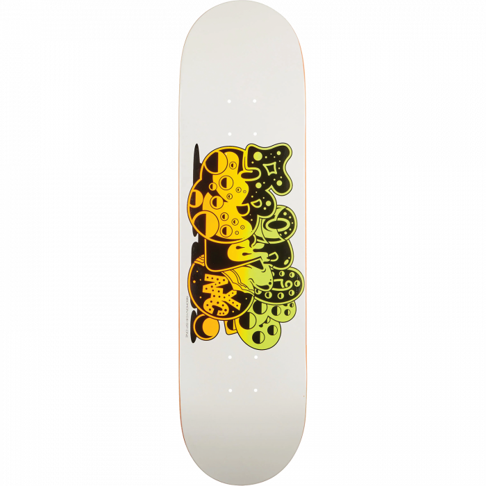 5BORO SP-ONE BUBBLE DECK-8.25 WHT/ORG/YEL