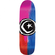 FOUND STAR AND MOON DYED DECK-9X31.5 PURPLE/BLUE