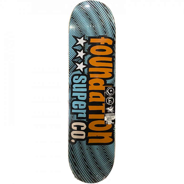 FOUND 3 STAR DECK-7.88 ORANGE