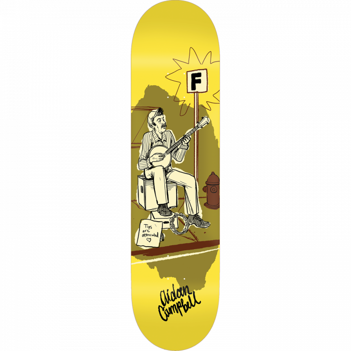 FOUND CAMPBELL BUSKER DECK-8.5