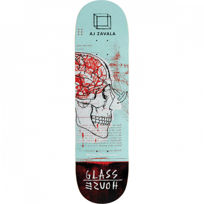 GLASS HOUSE ZAVALA LOBOTOMY DECK-8.25