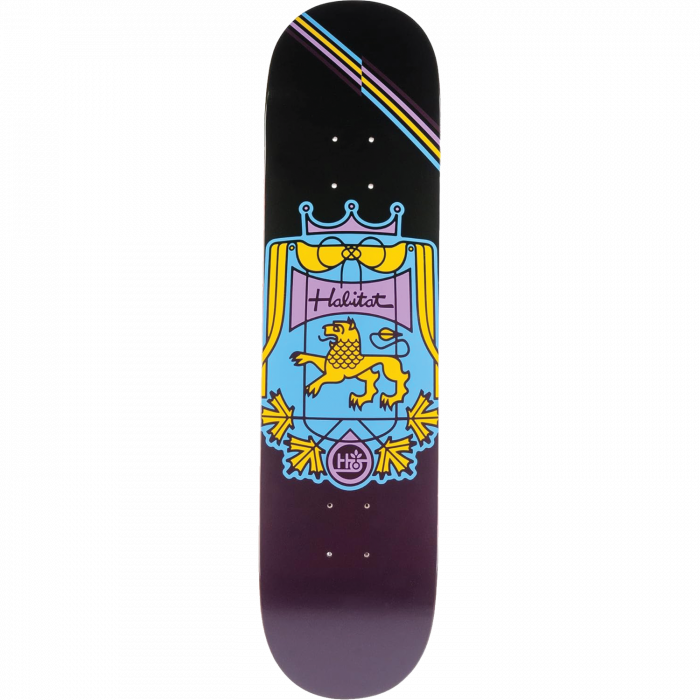 HABITAT COAT OF ARMS DECK-8.0 PURPLE