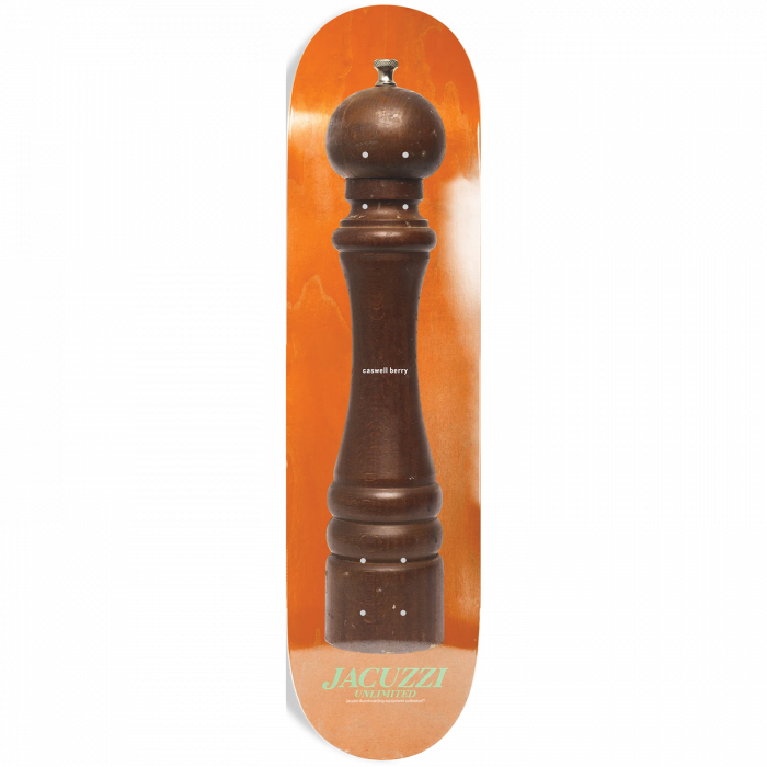 JACUZZI BERRY PEPPER GRINDER DECK-8.25 ORANGE