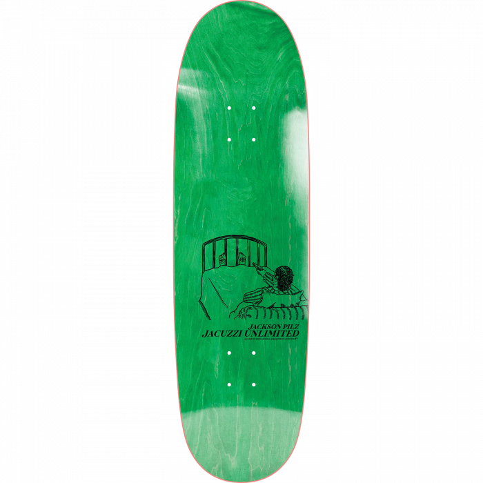 JACUZZI PILZ CRITICAL HIT EGG DECK-9.12X32.3 GRN
