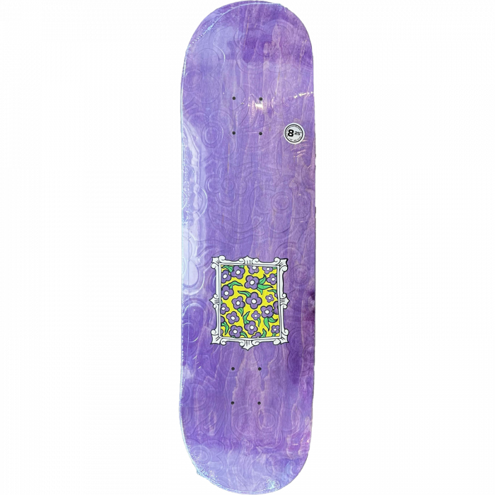 KRK FLOWER FRAME EMBOSSED LOGO DECK-8.06