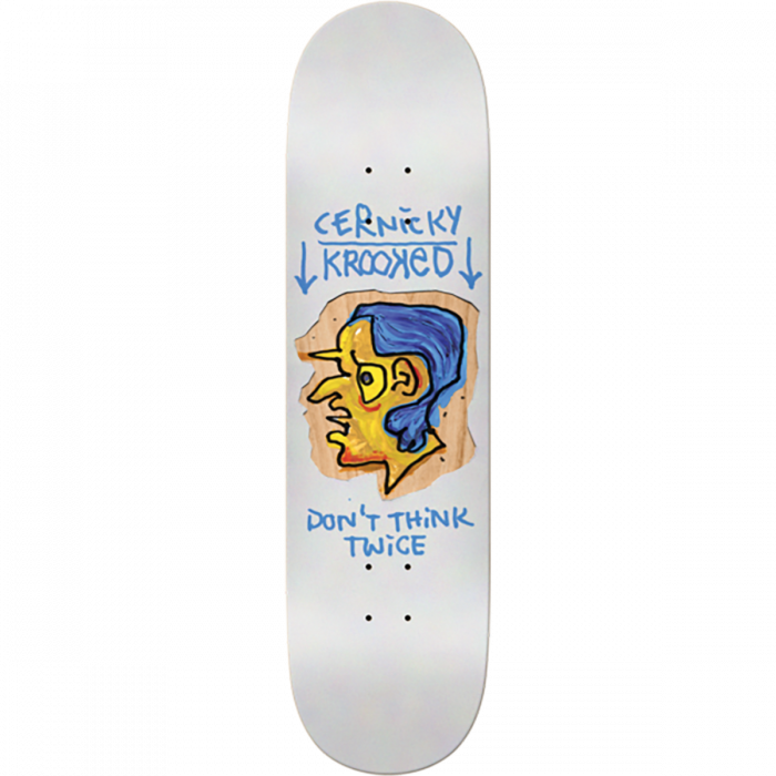 KRK CERNICKY BLUE THINKER DECK-8.38 WHITE