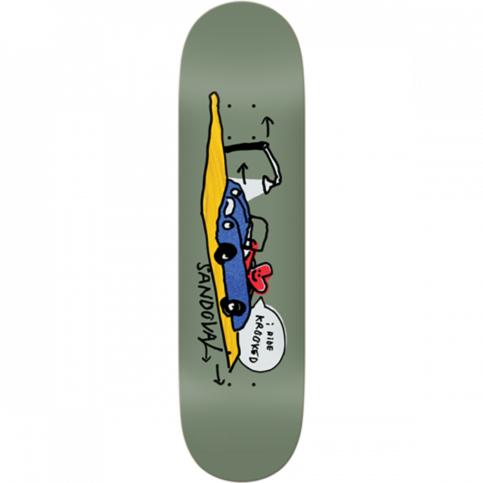 KRK SANDOVAL I RIDE DECK-8.62 GRAY