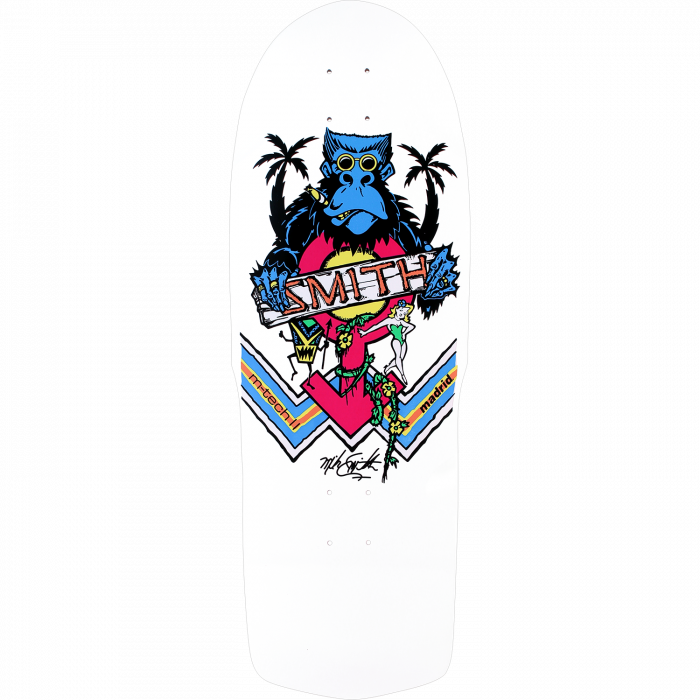 MADRID SMITH APE REISSUE DECK-10x30.75 WHT