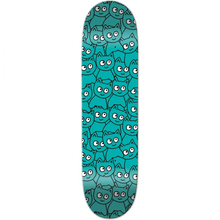 MEOW STICKER PILE DECK-8.0 TEAL