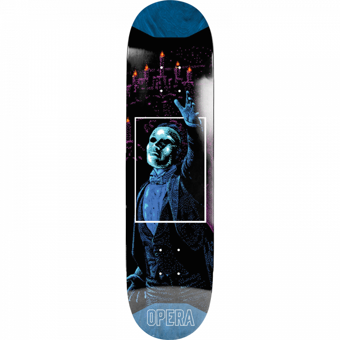 OPERA OPUS DECK-8.62 BLACK/BLUE POP SLICK