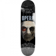 OPERA SKULL MASK SYMMETRICAL DECK-8.25 BLACK SLICK