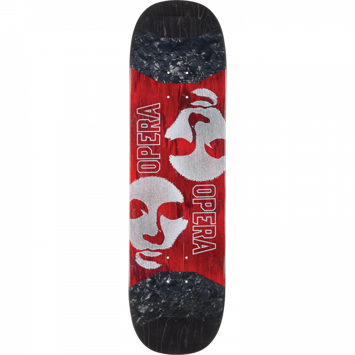 OPERA SYMETRICAL DECK-8.5 RED/BLACK POP SLICK