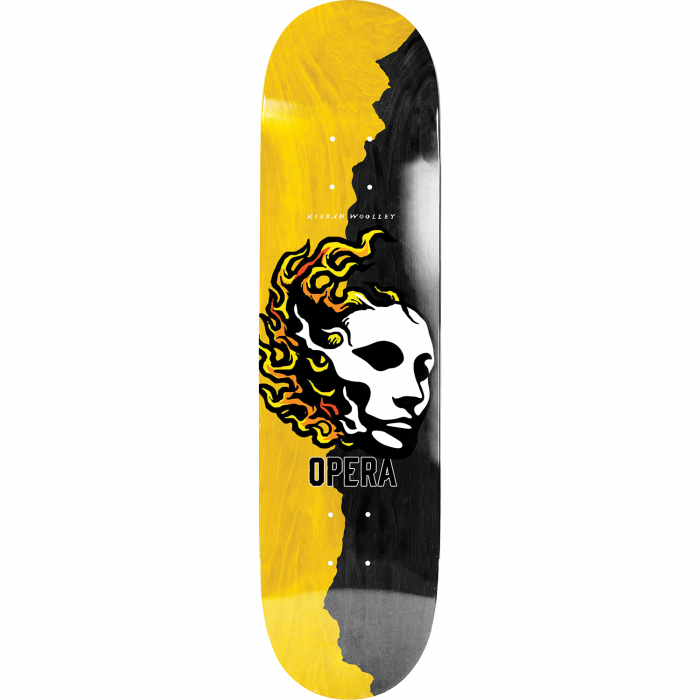 OPERA WOOLLEY FIRE DECK-9.0 BLK/YEL EX7