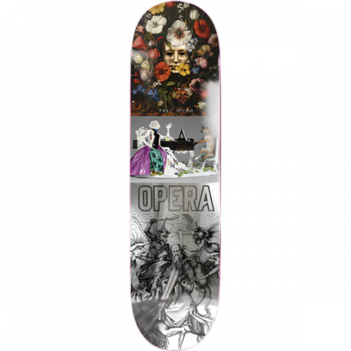 OPERA WOOD STILL LIFE DECK-8.25 SILVER