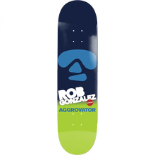 POPWAR GONZALEZ AGGROVATOR DECK-7.75 CYAN