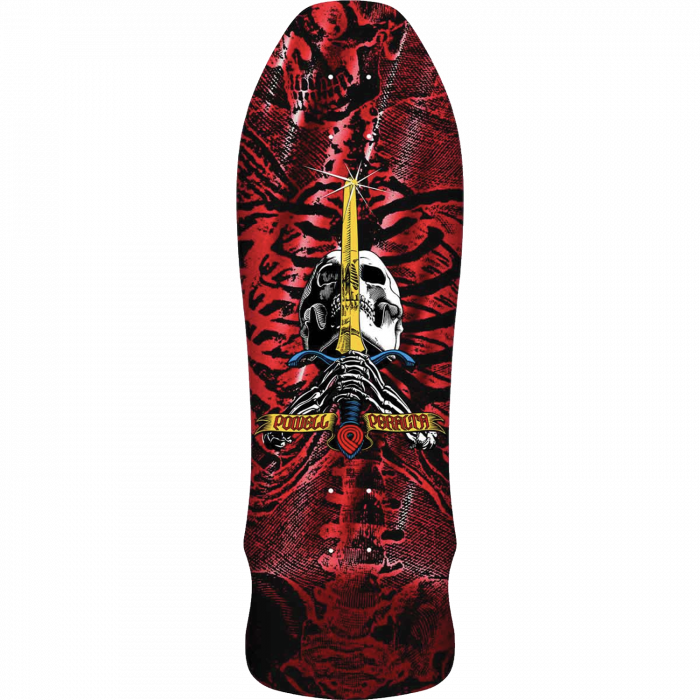 PWL/P GEEGAH SKULL AND SWORD 09 DK-9.7x30 RED FOIL