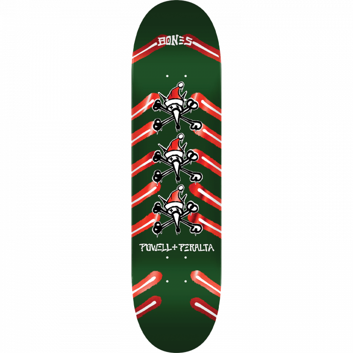PWL/P HOLIDAY 25 RAT BONES DECK-8.75 GRN/RED FOIL