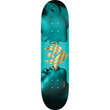 PWL/P KISS DECK-8.13 TURQ/GOLD FOIL FLIGHT