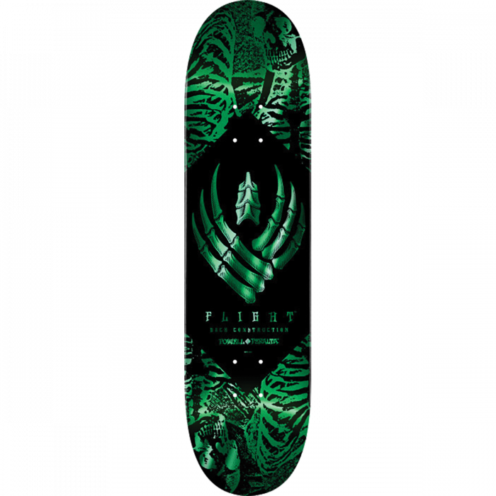 PWL/P SKELETON DECK-8.13 TEAL FOIL flight