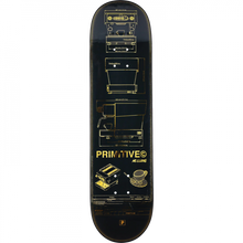 PRIMITIVE MCCLUNG DOUBLE SHOT DECK-8.62 BLUE