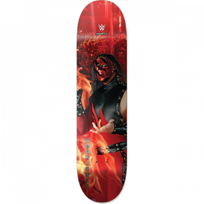 PRIMITIVE WWE RODRIGUEZ KANE DECK-8.25 RED