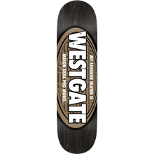 REAL SILVA MY FAVORITE SKATER DECK-8.5 BLACK TF