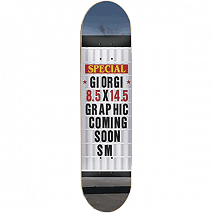 SKATE MENTAL ARMANI COMING SOON DECK-8.5