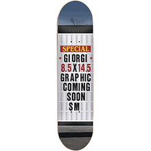 SKATE MENTAL ARMANI COMING SOON DECK-8.5