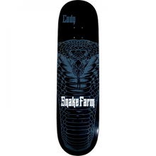 SNAKE FARM MCENTIRE SNAKE MOAN DECK-8.0 BLACK