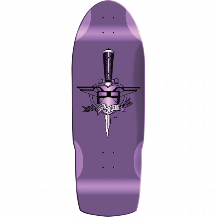 SMA HEART ATTACK LTD DECK-10.5X31 PURPLE DIP