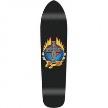 SMA STIGMATA LONGBOARD DECK-9.125X36.5 BLACK DIP