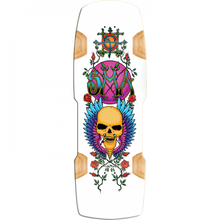 SMA HUMPSTON FLYING SKULL LTD DECK-11X33 WHITE DIP