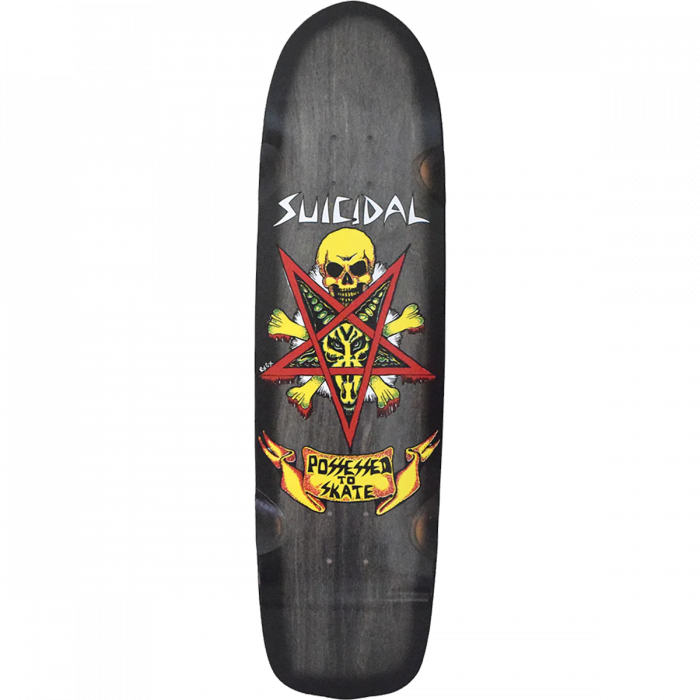 SUICIDAL PTS POOL DK-8.75x32.5 BLK STAIN/BLK FADE