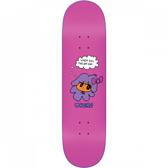 THERE CAPLES DAY END DECK-8.25 PINK FULL