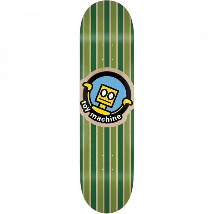 TM ROBOT STRIPES DECK-8.75 GREEN