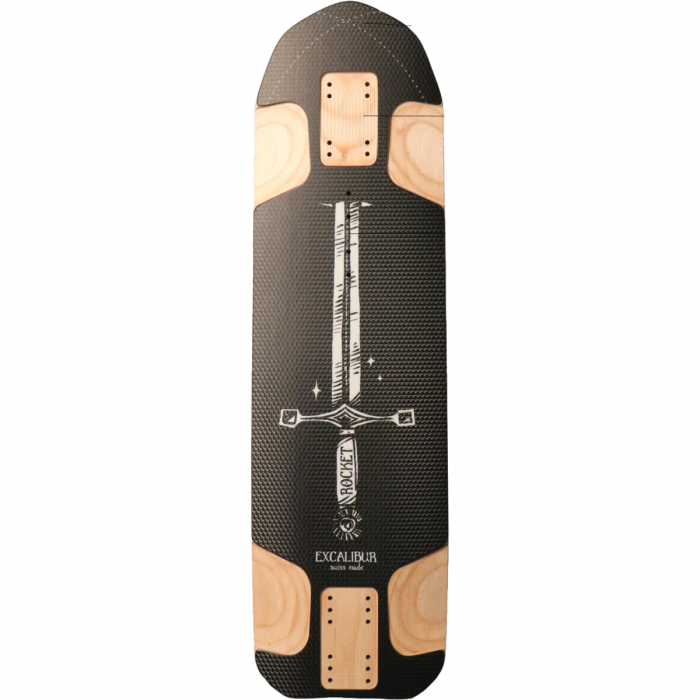 ROCKET DH/FR EXCALIBUR BUMPY HALES PRO DECK-8.5X30